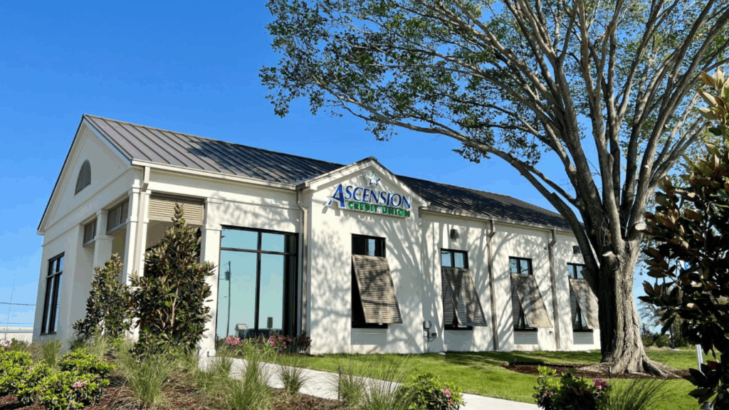 Ascension Credit Union Donaldsonville branch exterior